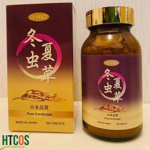 Viên Uống Đông Trùng Hạ Thảo HK2 Pure Cordyceps 360 Viên Nhật Bản giá bao nhiêu