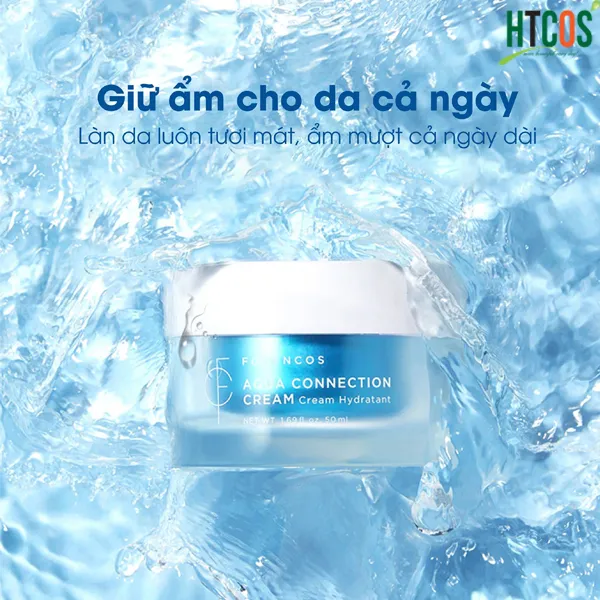 Kem Dưỡng Trắng Da Forencos Aqua Connection Cream 50ml Hàn Quốc có chống nắng không