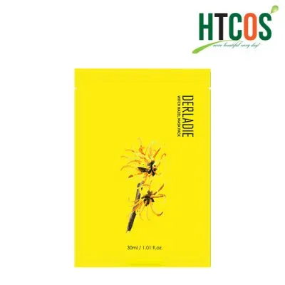 Mặt Nạ Giảm Mụn Sáng Da Derladie Witch Hazel Mask Pack 10 Miếng Hàn Quốc