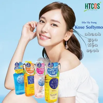 Dầu Tẩy Trang Kose Softymo review