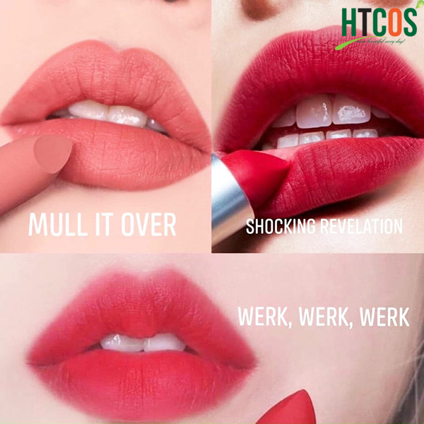 Set Son Mac Powder Kiss Lipstick Trio Kit 3 màu