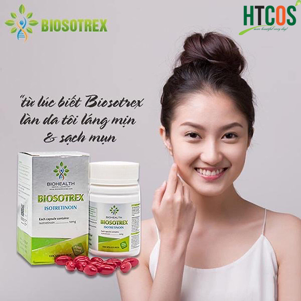 Viên Uống Biosotrex Isotretinoin Biohealth có tốt không