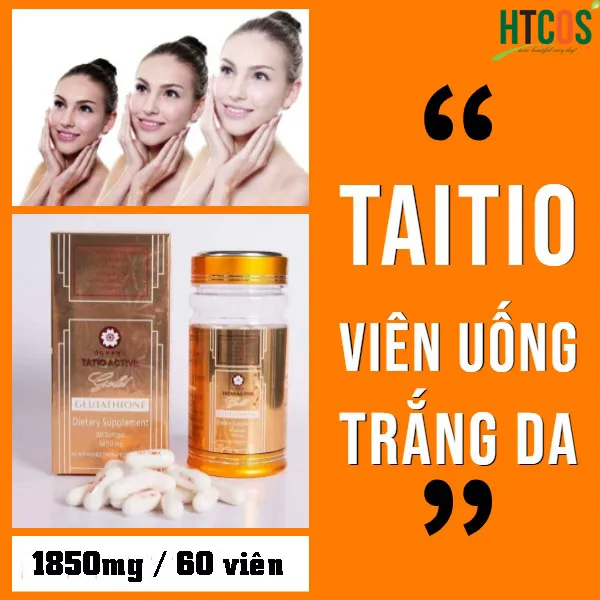 Viên Uống Tatio Active Gold Glutathione review