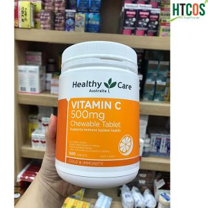 Viên nhai mềm Bổ Sung Vitamin C Healthy Care Vitamin C 500mg có tốt không