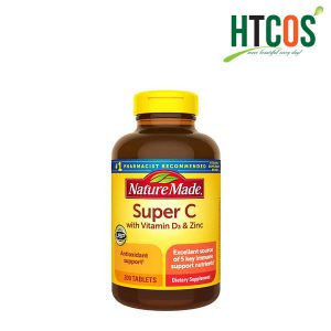 Thuốc Nature Made Super C With Vitamin D3 & Zinc