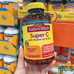Thuốc Nature Made Super C With Vitamin D3 & Zinc có tốt không