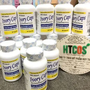 Viên Uống Trắng Da Ivory Caps 60 Viên Mỹ mua ở đâu