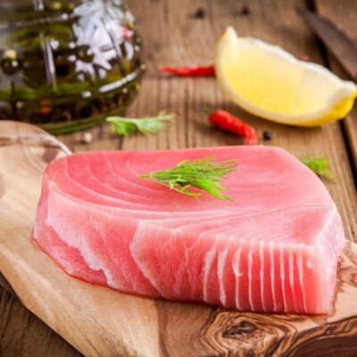 cách giảm cân bằng nguyên liệu cá ngừ