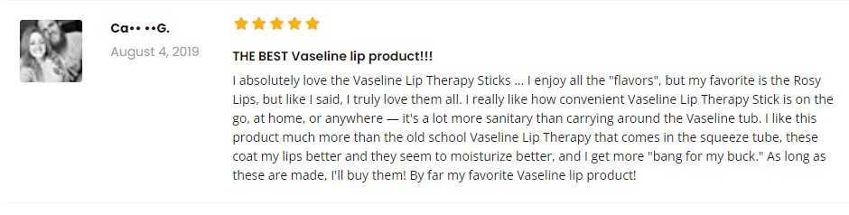 son dưỡng môi vaseline lip therapy rosy lip 4.8g có tốt không