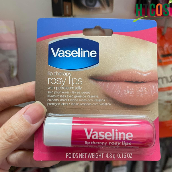 Son Dưỡng Vaseline Hồng rosy lips 4.8g của Mỹ